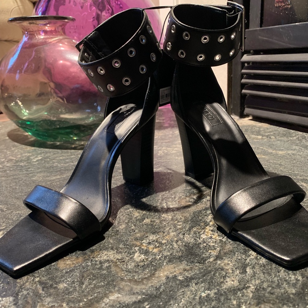 Forever 21 high heels with buckles - never worn!